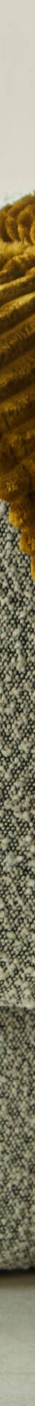 Plaid met ribbeleffect en pluchetouch (oker) Plaid met ribbeleffect en pluchetouch (oker)